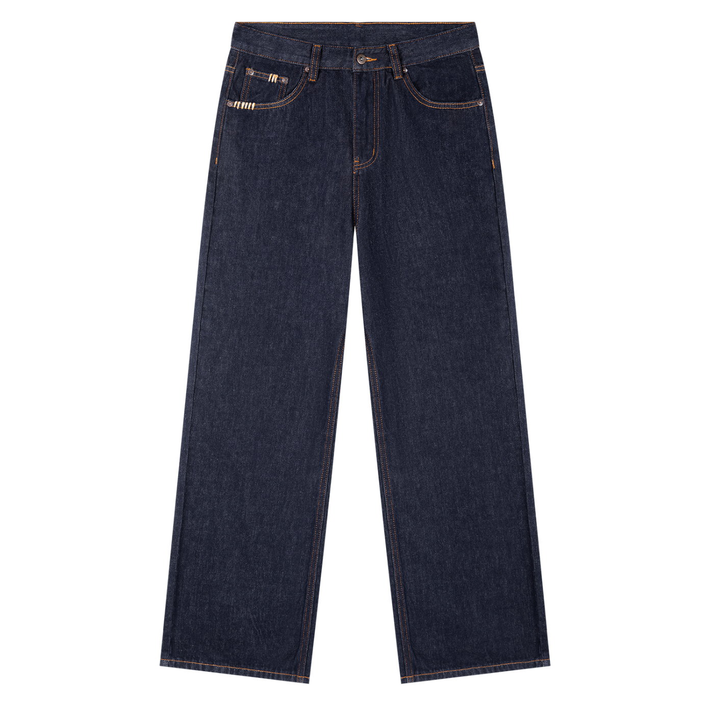 STRAIGHT LEGGED DENIM