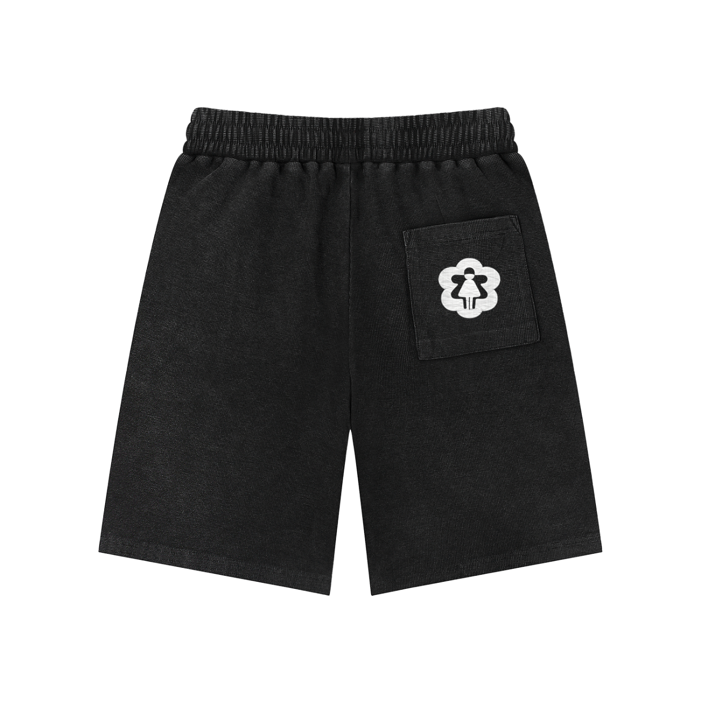 SHE DZNS WAFFLE SHORTS