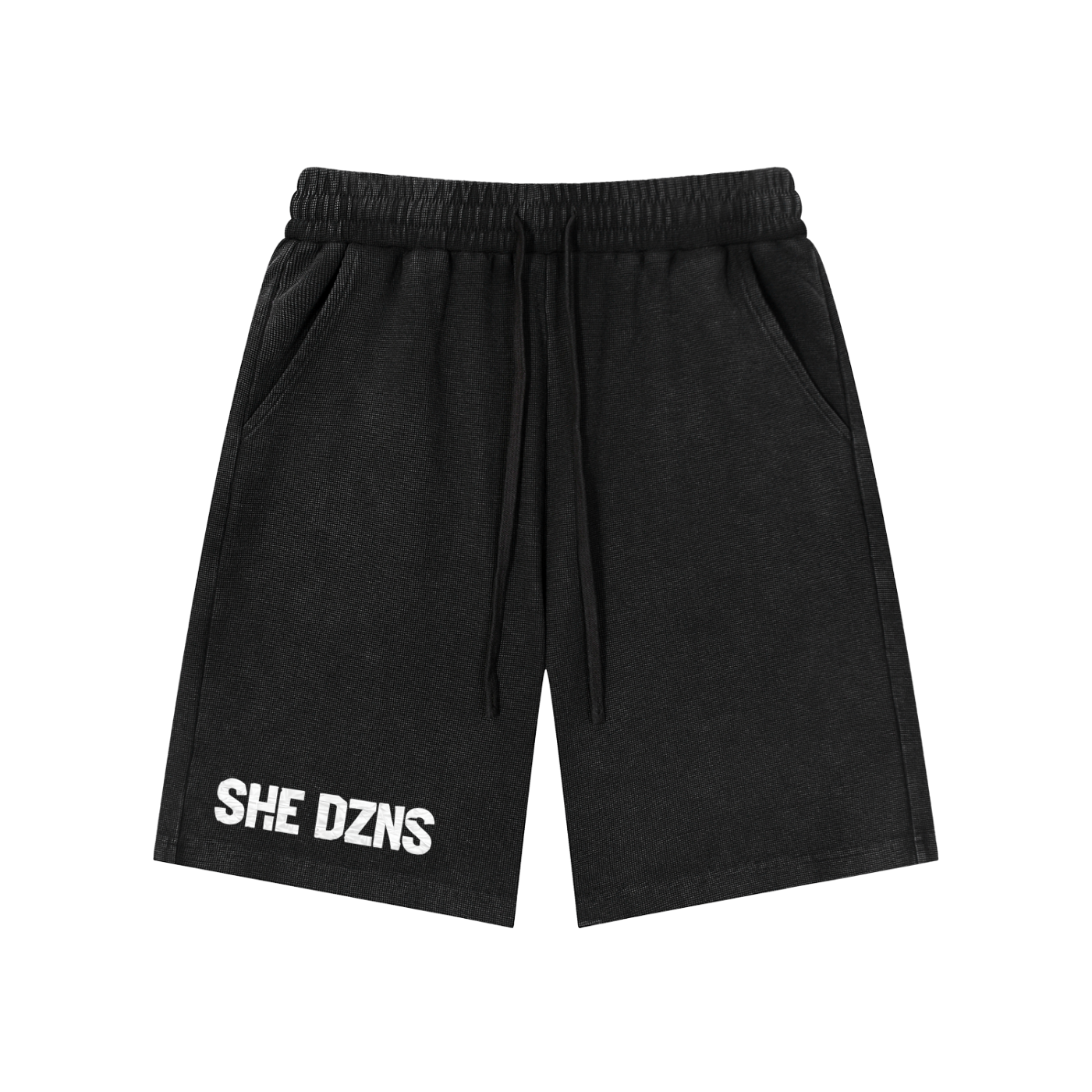 SHE DZNS WAFFLE SHORTS