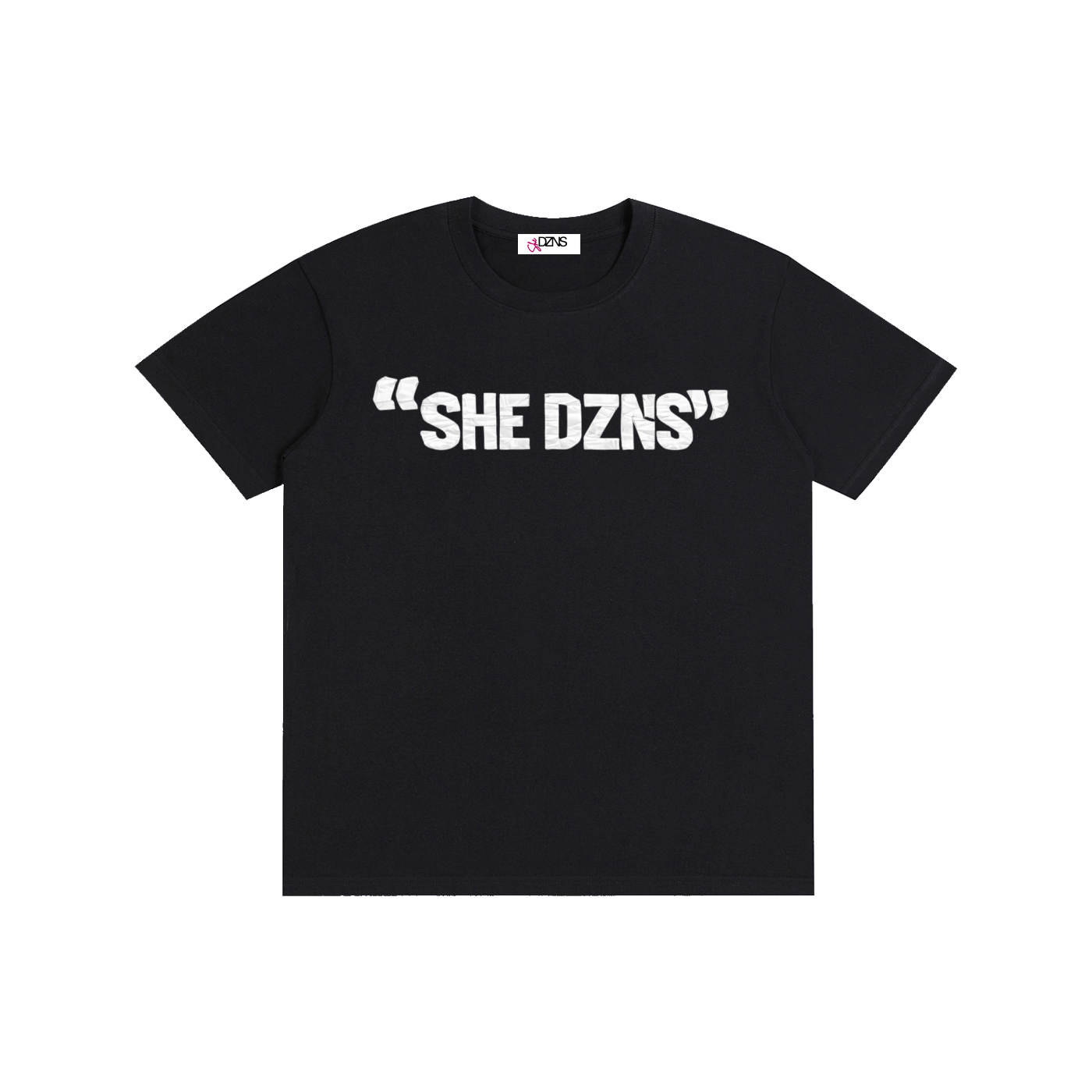 SHE DZNS PLAIN BLCK