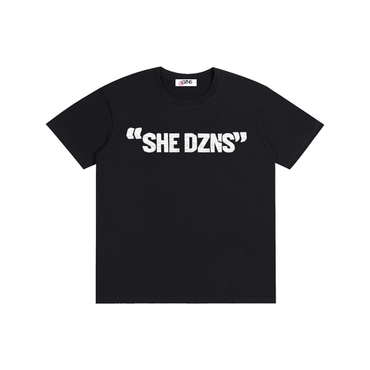 SHE DZNS PLAIN BLCK