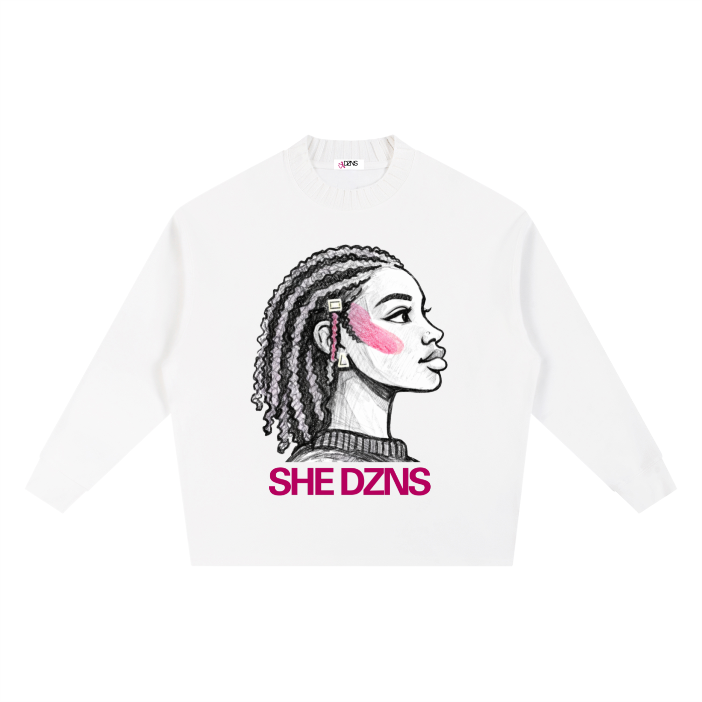 SHE DZNS Oversize Sweatshirt